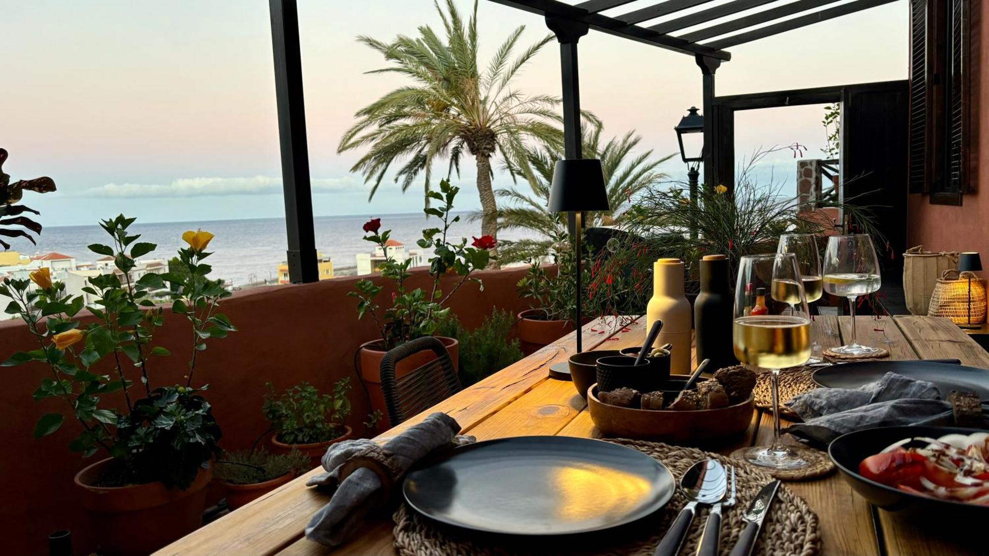 Апартаменти Casa Moni Con Vistas Al Mar Плайя-де-Сантьяго Екстер'єр фото